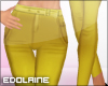 E~ Spring Pants Yellow