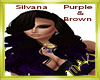 Silvana Purple & Brown 2