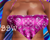 Dana halter BBW pink v4