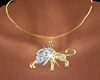 lion's zodiac necklace