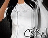 [CRBN] WhiteLeather dres