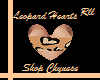 Leopard Hearts Nails