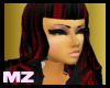 ~Mz~Blk/red Kika Hair