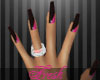 Nails Danity|Black&Pink
