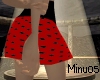 Polkadot Skirt RED