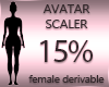 Avatar Scaler 15%