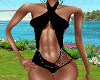sexy black swimsuit
