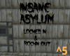 Insane Asylum Word Art