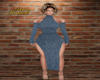 blue darma dress