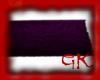 (GK) Purple Fur Rug