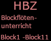 lAl HBZ -Blockflöte