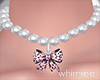 Cute Pearl Bow Choker