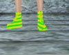 boots green/yellow