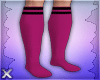 X l Long Pink Socks