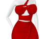 Venjii Red Summer Dress
