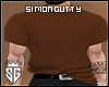 SG. Shirt+tattoo Brown