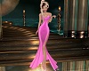 Hot Pink Cut-away Gown