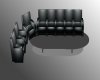 {JB} Black oval sofa set
