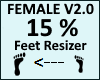 Feet Scaler 15% V2.0