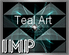 {IMP}Teal Wall Art 014