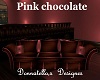 pink choc couch
