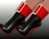 santa black/red