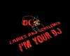 IM YOUR DJ Floor Shadow