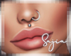 Ⓢ  Lips & Nose Percing