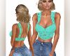 CutoutLaceTopTeal