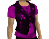 Neon Purple Vest & Shirt