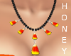 *h* Candy Corn Necklace