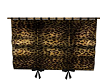 leopard curtains