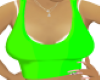 Neon Green Crop