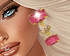 Lulu Pink Earrings