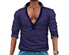 Blue Muscled Shirt
