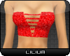 L* Red Tube Top
