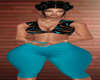Turquoise Capris 3