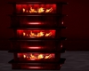 club red fire place 