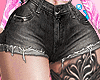 Shorts plus tattoo