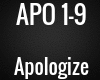 APO - Apologize