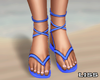 J | Blue Sandals