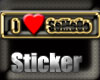I Love SeMoOo Sticker :D