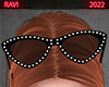 R. Lola Black Sunglasses