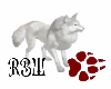 Animated White Wolf