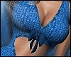 Blue Wool dress