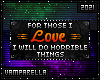 Those I LOVE! [DON]