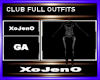 CLUB FULL OUTFITS