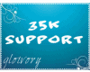35K Support Sticker