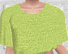 Lt Green Crop Sweater