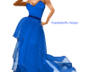blue gown